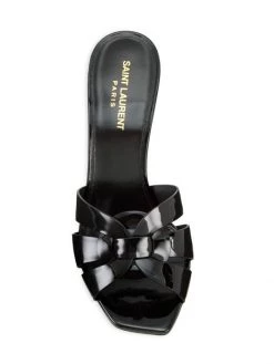 Saint Laurent Tribute 85MM Calfskin Mules -Saint Laurent Sales Store unnamed file 571