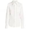 Saint Laurent Cotton-Linen Blouse -Saint Laurent Sales Store unnamed file 577