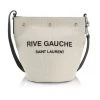 Saint Laurent Rive Gauche Linen & Leather Bucket Bag 1 Saint Laurent Rive Gauche Linen & Leather Bucket Bag -Saint Laurent Sales Store unnamed file 593