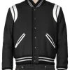 Saint Laurent Teddy Wool Blend Jacket For Men -Saint Laurent Sales Store unnamed file 61