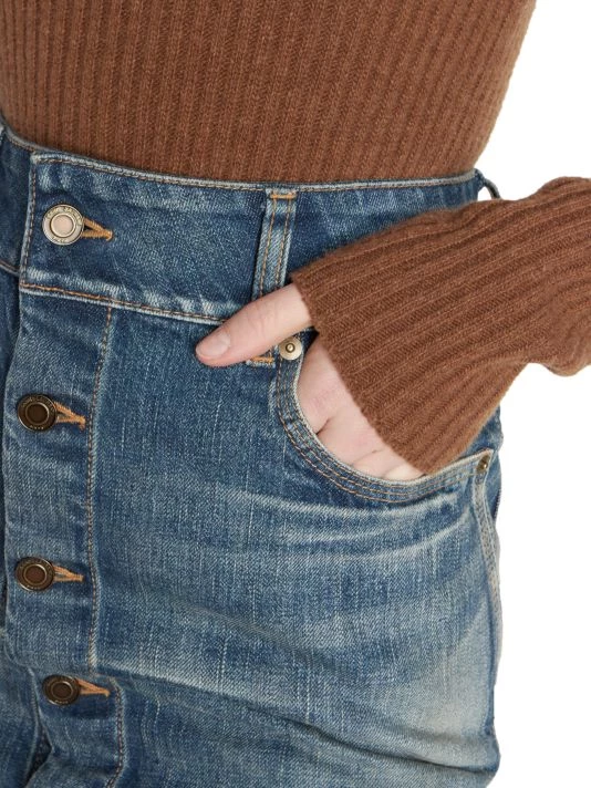 Saint Laurent 90s High-Rise Denim Pencil Skirt 9 Saint Laurent 90s High-Rise Denim Pencil Skirt - Image 7