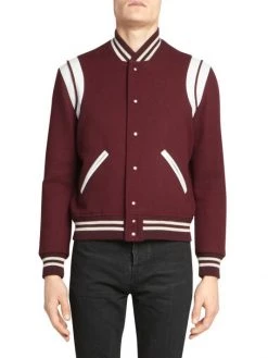 Saint Laurent Teddy Wool Blend Jacket For Men 8 Saint Laurent Teddy Wool Blend Jacket For Men -Saint Laurent Sales Store unnamed file 63