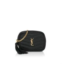 Saint Laurent Baby Lou Quilted Leather Crossbody Bag