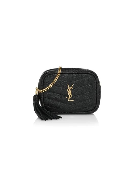 Saint Laurent Baby Lou Quilted Leather Crossbody Bag 3 Saint Laurent Baby Lou Quilted Leather Crossbody Bag
