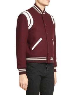 Saint Laurent Teddy Wool Blend Jacket For Men 9 Saint Laurent Teddy Wool Blend Jacket For Men -Saint Laurent Sales Store unnamed file 64