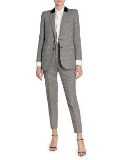 Saint Laurent Houndstooth Jacket -Saint Laurent Sales Store unnamed file 652