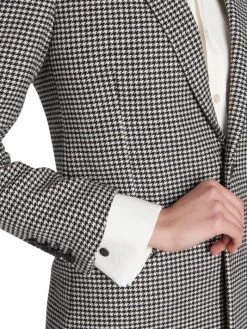 Saint Laurent Houndstooth Jacket -Saint Laurent Sales Store unnamed file 653