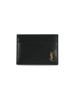 Saint Laurent Leather Card Holder For Men