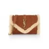 Saint Laurent Small Envelope Shearling Chain Shoulder Bag -Saint Laurent Sales Store unnamed file 679