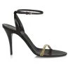 Saint Laurent Sunset Chain 95MM Leather High Heel Sandals -Saint Laurent Sales Store unnamed file 714