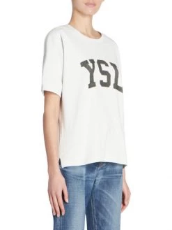 Saint Laurent YSL Logo T-Shirt -Saint Laurent Sales Store unnamed file 761