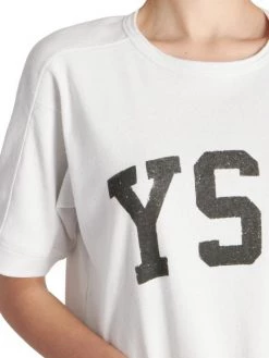 Saint Laurent YSL Logo T-Shirt -Saint Laurent Sales Store unnamed file 763