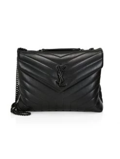 Saint Laurent Medium Loulou Matelassé Leather Shoulder Bag