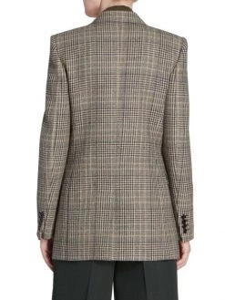 Saint Laurent Houndstooth Plaid Jacket 13 Saint Laurent Houndstooth Plaid Jacket -Saint Laurent Sales Store unnamed file 792