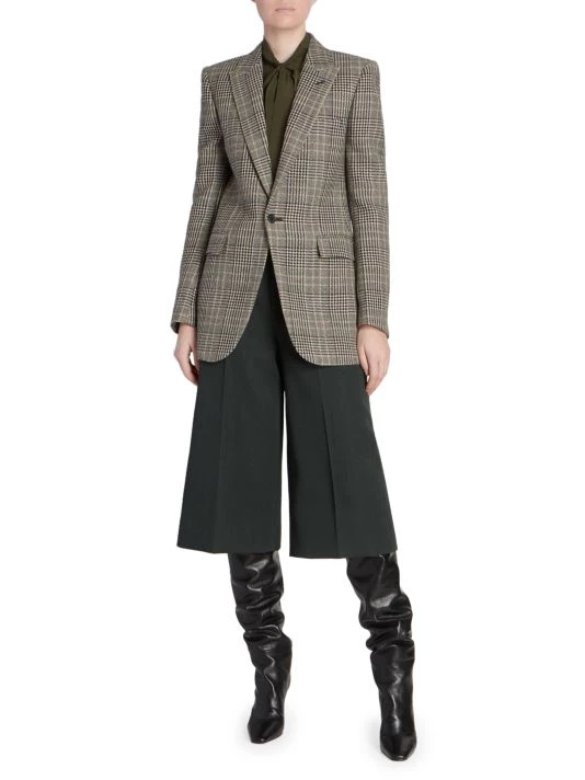 Saint Laurent Houndstooth Plaid Jacket 8 Saint Laurent Houndstooth Plaid Jacket - Image 6