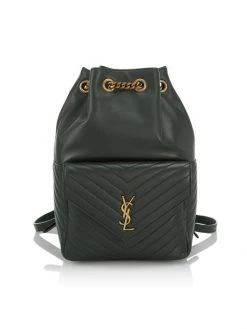 Saint Laurent Chevron Quilted Backpack New Vert -Saint Laurent Sales Store unnamed file 806