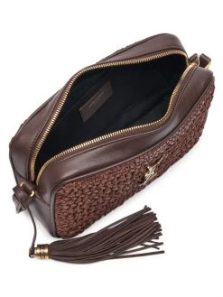 Saint Laurent Lou Raffia Camera Bag Beige -Saint Laurent Sales Store unnamed file 809