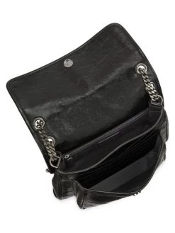 Saint Laurent Medium Niki Leather Shoulder Bag Crema -Saint Laurent Sales Store unnamed file 819