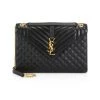 Saint Laurent Large Envelope Monogram Matelassé Leather Shoulder Bag Black 2 Saint Laurent Large Envelope Monogram Matelassé Leather Shoulder Bag Black -Saint Laurent Sales Store unnamed file 827