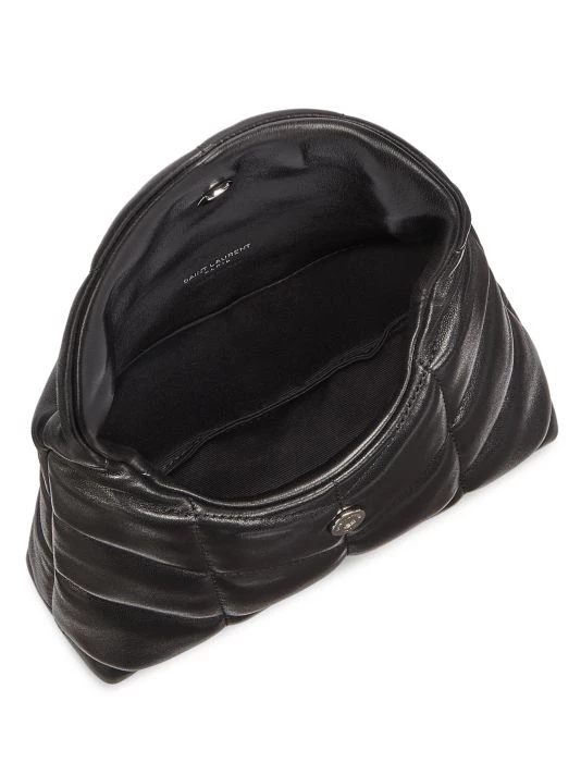 Saint Laurent Small Puffer Leather Clutch 5 Saint Laurent Small Puffer Leather Clutch - Image 3