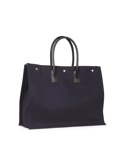 Saint Laurent Noe YSL Rive Gauche Leather Shopper For Men Dark Kaki 6 Saint Laurent Noe YSL Rive Gauche Leather Shopper For Men Dark Kaki - Image 4