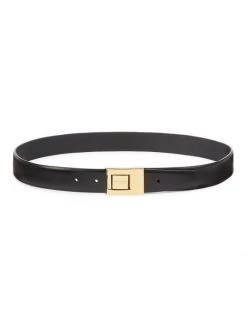 Saint Laurent YSL Leather Belt