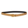 Saint Laurent Logo Skinny Suede Belt Sea Pebble -Saint Laurent Sales Store unnamed file 871