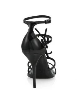 Saint Laurent Cassandra Leather Sandals -Saint Laurent Sales Store unnamed file 880