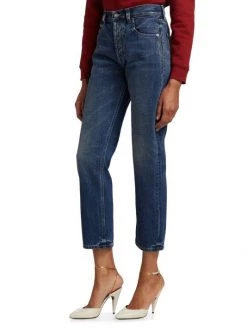 Saint Laurent Authentic Straight-Leg Jeans -Saint Laurent Sales Store unnamed file 887