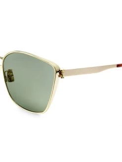 Saint Laurent Monogram Metal Spoiler 62MM Cat Eye Sunglasses -Saint Laurent Sales Store unnamed file 931