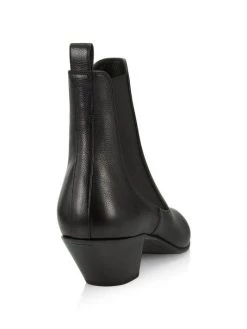 Saint Laurent Banana Leather Boots For Men -Saint Laurent Sales Store unnamed file 935