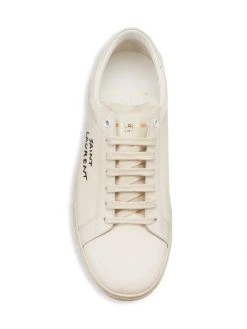 Saint Laurent Signature Logo Low-Top Sneakers For Men -Saint Laurent Sales Store unnamed file 94