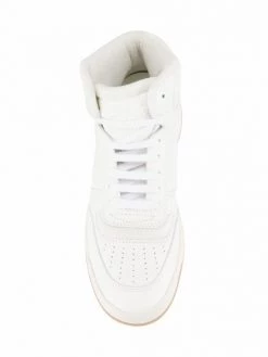 Saint Laurent SL/80 Leather High-Top Sneakers -Saint Laurent Sales Store unnamed file 968