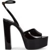 Saint Laurent Patent Leather Platform Sandals -Saint Laurent Sales Store unnamed file 977