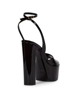 Saint Laurent Patent Leather Platform Sandals 8 Saint Laurent Patent Leather Platform Sandals -Saint Laurent Sales Store unnamed file 979