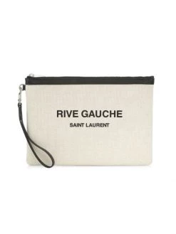 Saint Laurent Rive Gauche Zipper Pouch