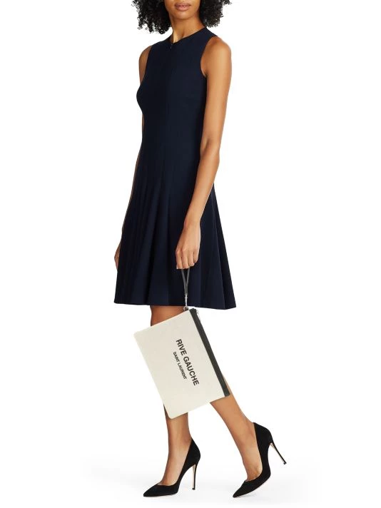 Saint Laurent Rive Gauche Zipper Pouch 4 Saint Laurent Rive Gauche Zipper Pouch - Image 2